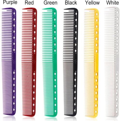 6 Colors Professional Hair Combs Barber Hairdressing Hair Cutting Brush Anti-static Tangle Pro Salon Hair Care Styling Tool