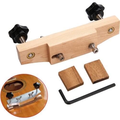Sale Wooden Guitar Bridge Clamp Guitar Bonding Clip Bridge Adhesive Tool Acoustic/Classical Guitars Luthier Repair Tools
