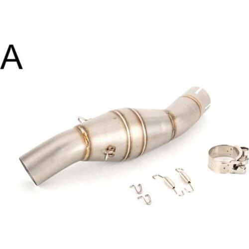 Slip On For Benelli BN300 TNT300 2014 To 2018 Link Escape Exhaust Motorcycle Tube Middle Connect Exhaust Pipe BN 300 TNT 300