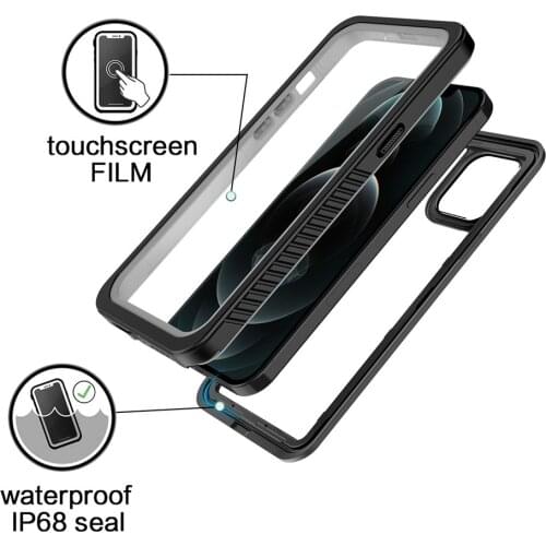 IP68 Waterproof Phone Cover For iPhone 12 Pro Max Case Shockproof Swimming Coque For iPhone 11 Pro Max Case 12 Mini 12 Pro Funda