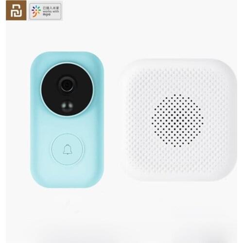Youpin Zero AI Face Identification 720P IR Night Vision Video Doorbell Set Motion Detection SMS Push Intercom Free Cloud Storage