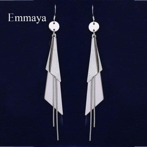 Emmaya New Fashion Modern Design Earring Geometry Shape For Women&Girls Cool Alloy Ornament In Party Distinctive Jewelry