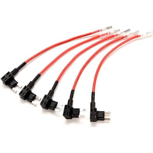 1pcs Fuse Tap For Mini Fuse For Car Auto ATM Fuse Adapter Tap Double Circuit Adapter Holder