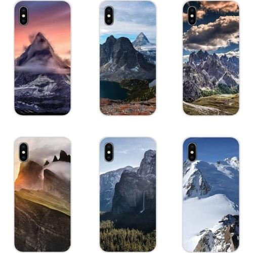 Accessories Phone Shell Covers Mountain Landscape Scenery For Samsung Galaxy A3 A5 A7 A9 A8 Star A6 Plus 2018 2015 2016 2017