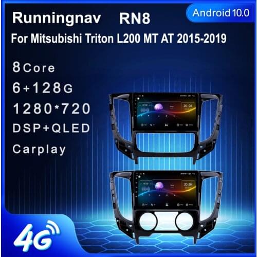 Android 10.1 For Mitsubishi Triton L200 MT AT 2015 2016 2017 2018 2019 Multimedia Stereo Car DVD Player Navigation GPS Radio