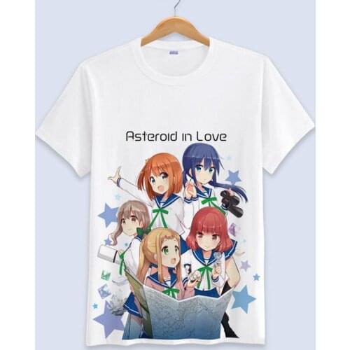 Asteroid in Love Tees Konohata Mira Print Women T Shirt Casual Short Sleeve Tops Summer T-shirts Clothing
