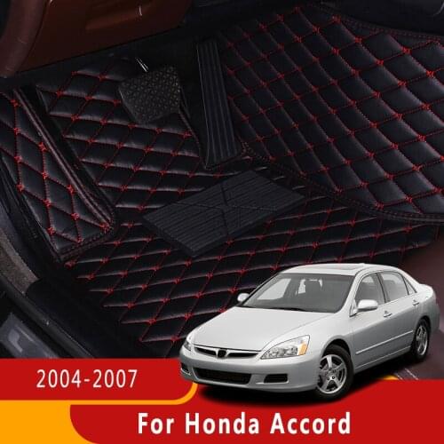 Car Floor Mats For Accord 2007 2006 2005 2004 Auto Carpets Accessories Interior Parts Styling Custom Dash Covers Pads For Honda