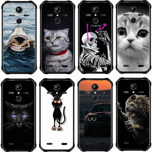 For AGM A9 Case 5.99"Cute Patterned Cover Soft Silicon Phone Case for AGM A9 a9 Back Cover for AGM A 9 a 9 Coque Top Quality