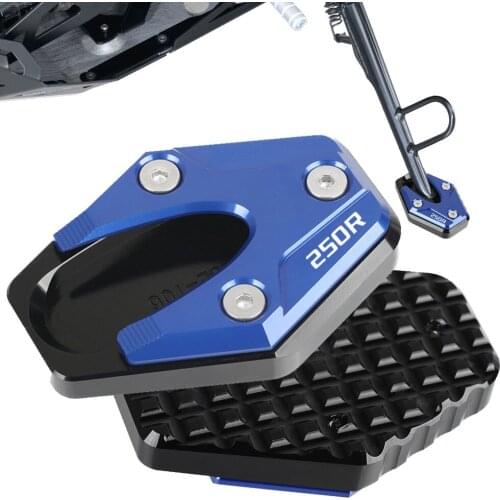 For SUZUKI GSX250R GSX 250R 2013-2019 2020 2021 GW250 GW 250 Motorcycle Kickstand Extension Foot Side Stand Enlarger Plate Pad
