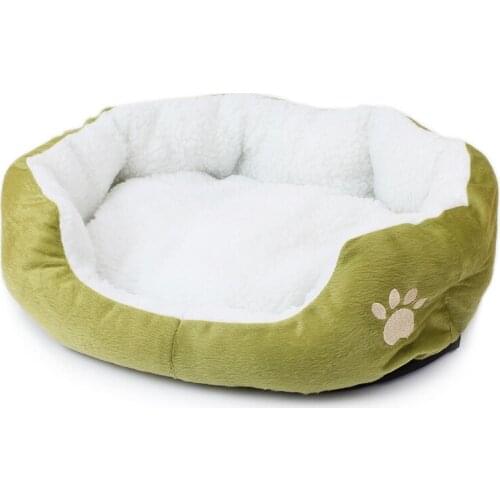 Dog House Kennel Warm Sleeping Solid Color Soft Mat Large Dogs Washable 6 Colors