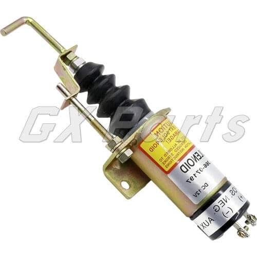 Fuel Shut Off Solenoid 366-07197 SA-3405T 12V for Lister Petter Diesel Engine