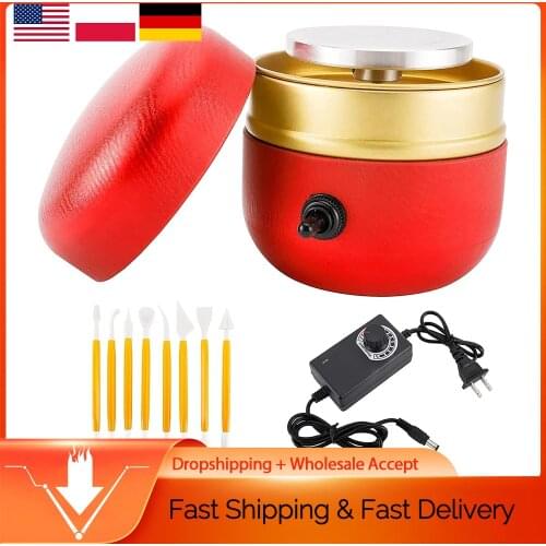 Ceramic Machine Electric Pottery Machine Electric Pottery Wheel Ceramic Machine Pottery DIY Machine Stepless Speed Regulation