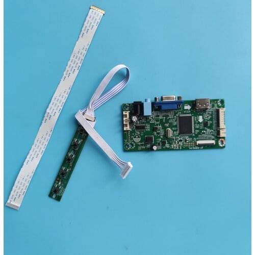 For NT156WHM-N42/NT156WHM 30Pin DIY KIT VGA LCD EDP Controller board DRIVER SCREEN display 1366X768 monitor 15.6"