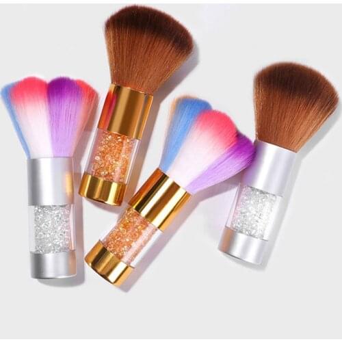 Colourful MakeUp Brushes Set Manicure Nail Art Powder Brush Kit Professional Powder Foundation Eyeshadow Make Up Brush Set