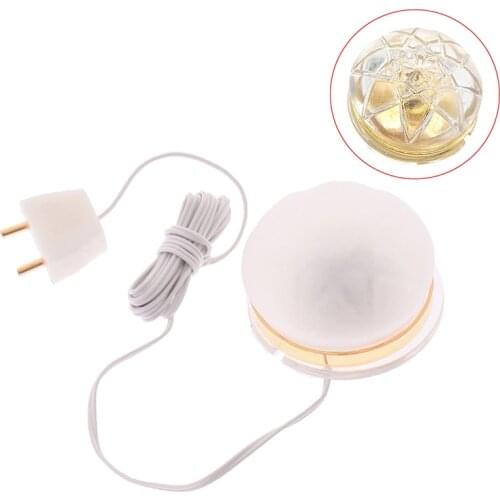 New Arrival Miniature Exquisite LED Ceiling Light Lamp Set for 1:12 Dollhouse Toy Accs