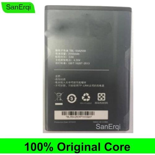 Original New For TP-LINK M7350 Battery TBL-55A2550 TL-TR961 2500L wifi mifi 2550mAh baterie 3.8V SanErqi