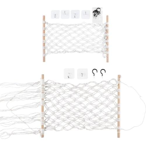 Under Cabinet Fruit Vegetables Hammock Hanging Reusable Mesh Net Storage Organizer Basket Decorative For Home Kitchen Tool