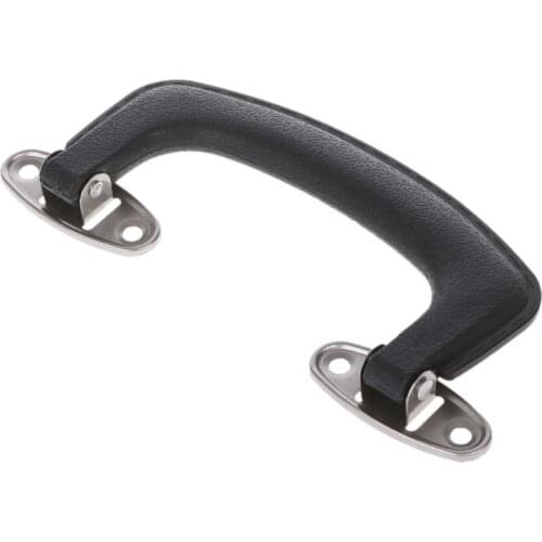 Portable Black Plastic Suitcase Luggage Case Handle Grip Replacement Parts