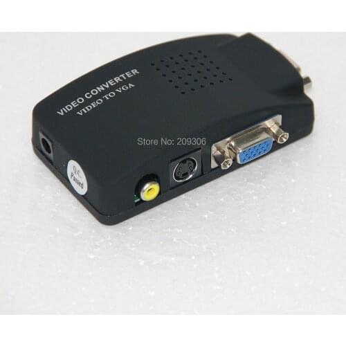 Charmvision CAV2V AV to VGA S-video to VGA Video converter CVBS convert video signal to add more joys for family video equipment