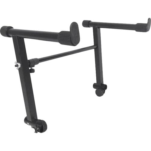Adjustable Black Heightening Electronic Piano Rack Stand Keyboard Support Holder