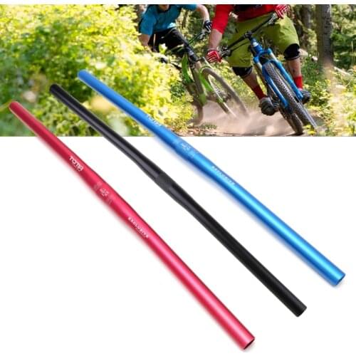 Bicycle Bar Handle 25.4mm 60cm Straight Riser Bar Mountain Bike Bicycle Aluminum Alloy Handlebar high quality