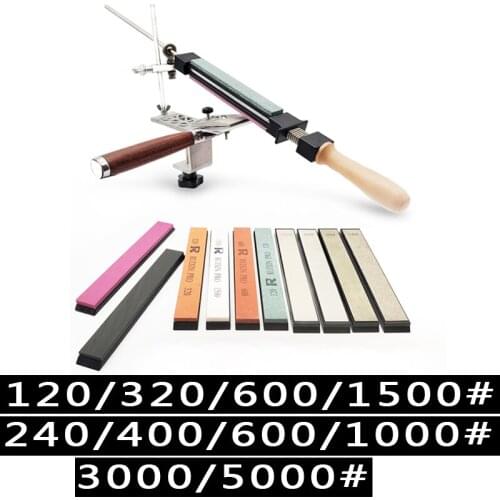 2020 Iron Steel fixed knife sharpener Professional Kitchen Knife Sharpening Tools Fix-angle sharpening system whetstone