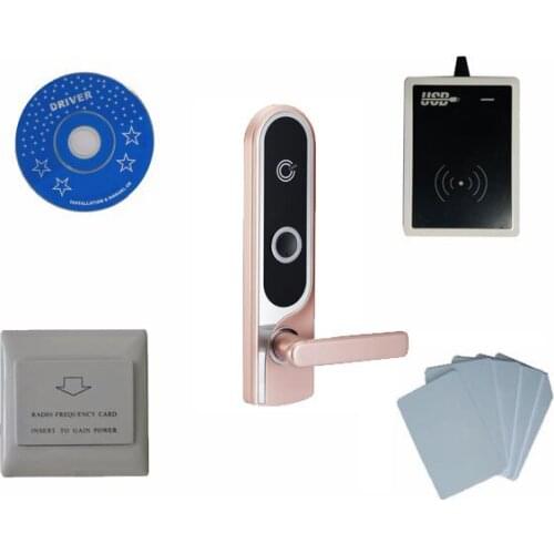 T57 card hotel lock system,include T57 hotel lock, usb hotel encoder ,energy saving switch,T57 card, sn:CA-8073-kit