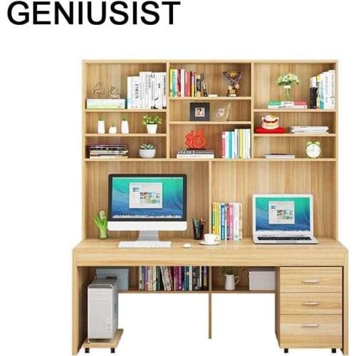 Tafelkleed Bed Schreibtisch Notebook Portatil Bureau Meuble Scrivania Ufficio Laptop Stand Bedside Desk Mesa Table With Bookcase