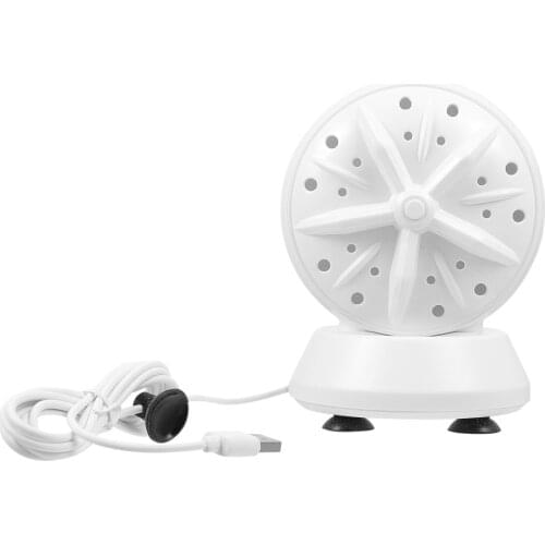 Sonic Turbine Washer USB Laundry Cleaning Tool Portable Travel Clothes Washer