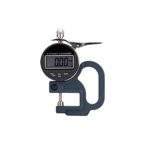 0-25MM flat head 0.01--0.001MM digital displaying paper thickness gauge compass calibrator cloth thickness meter film dial te