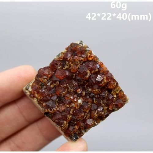 100% natural Spessartine-Garnet mineral specimen stones and crystals gem healing crystals quartz