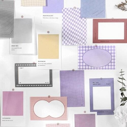 4packs/LOT old and new series creative simplicity material paper memo pad