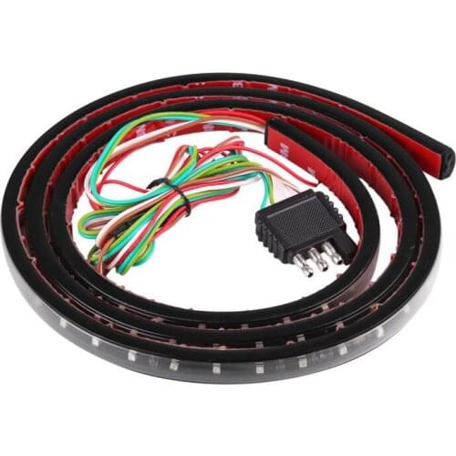 60'' Car Truck Tailgate Strip Turn Signal Brake Reverse Light 3 Colors Tailgate Strip Light