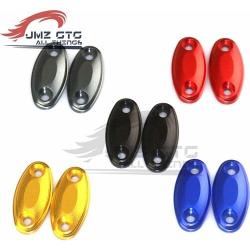 Motorcycle Accessories CNC Aluminum Alloy Rear Mirror Hole Cap Cover For Honda CBR650F 2014 2015 2016 2017 2018