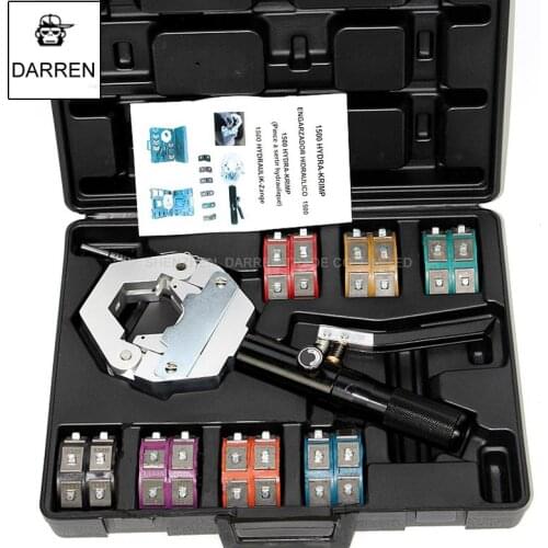 1PC Automotive A/C Hose Crimping Tool For Repair Air Conditioner Pipes Hose Crimper Kit FS-7842 Car Air Conditioning Repair Tool