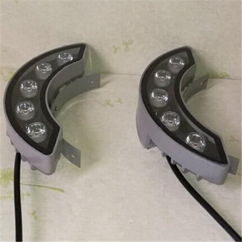 Free Shipping 5W LED Outdoor Curve Corrugated Lamp Crescent Lamp Tile Light Roof Landscape Light For Park Villa Garden 85~265V