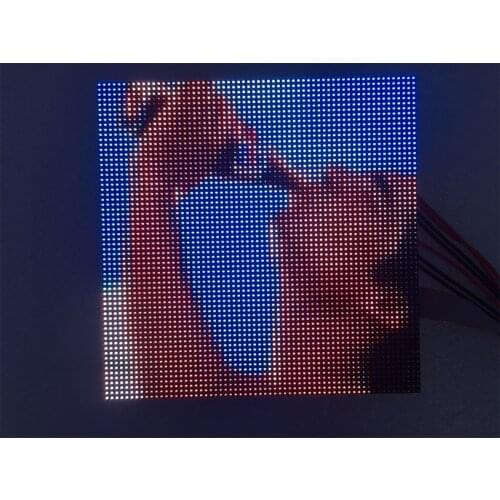 Free Shipping P3.91 250*250mm led module indoor led matrix rgb 64*64 pixels smd led display placa de video pantalla ali express