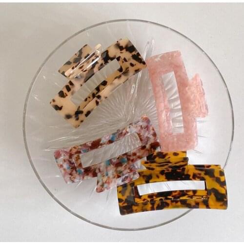 Korean version of ins large clip clip hair plate hair clip ponytail clip simple temperament Women Hair Claws Catch clip