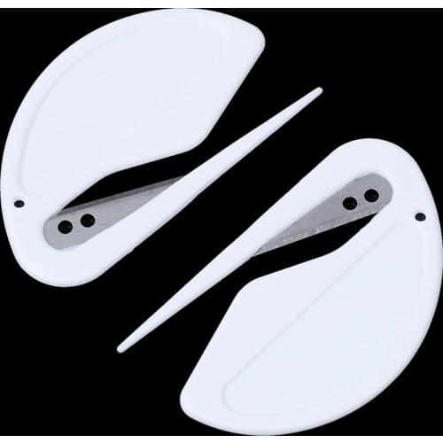 Economic Safe Open Letter Cutter Envelope Cutter Letter Opener Blade 2pcs/set