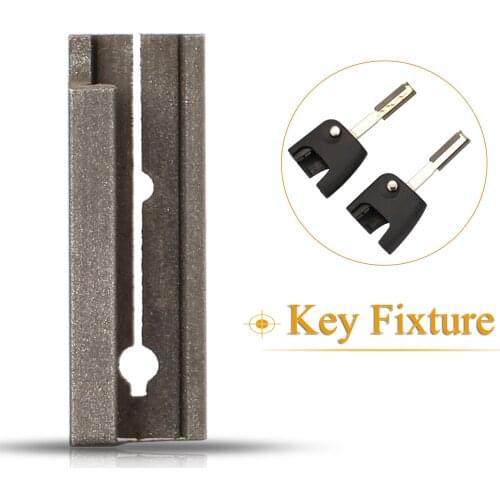 Kutery 5pcs Replacement HU101 Key Duplicating fixture Clamp (manual machine) For Ford Car Key Copy Tool Set