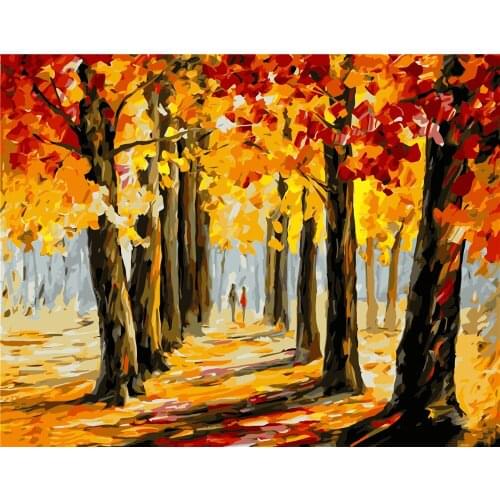 Fragile Love Oil Painting By Number Set On Canvas 40x50cm No Frame Set Acrylic Paint For Adults Picture Drawing Color By Numbers
