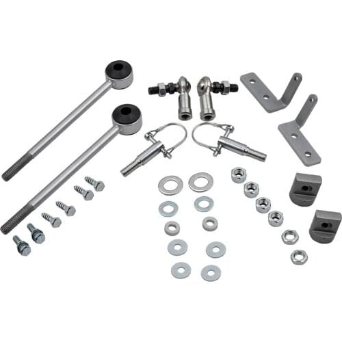Front Sway Bar Disconnect Kit For Jeep XJ Cherokee ZJ Gr. Cherokee RCX