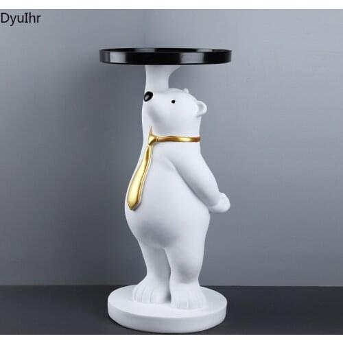 DyuIhr Nordic Creative Ground Decoration Storage Tray Resin Crafts Housewarming Gift Home Living Room Bedroom Storage Decoration