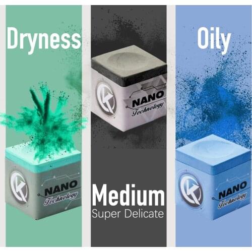 KONLLEN Billiards Chalks Grip Power Adhesion Solidity Pool Cue Chalk Snooker Chalk Carom Chalk Nano Technology Material Chalk