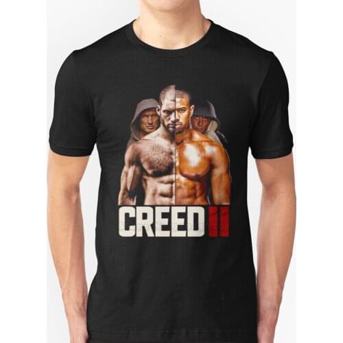 Creed 2 2018 Funny Printed Men T Shirt Summer Style Hip Hop Casual T Shirt C Reed Creed 2 Action Boxing Movie Sports Boxer