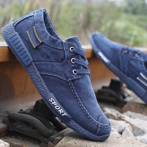 Sneakers men casual shoes 2021 new spring summer lace-up breathable canvas shoes men sneakers zapatillas hombre
