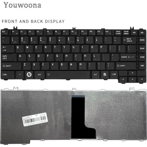 New Laptop Keyboard For Toshiba L600 L700 C600 L640 L730 C600D L745 L600D L630 L645