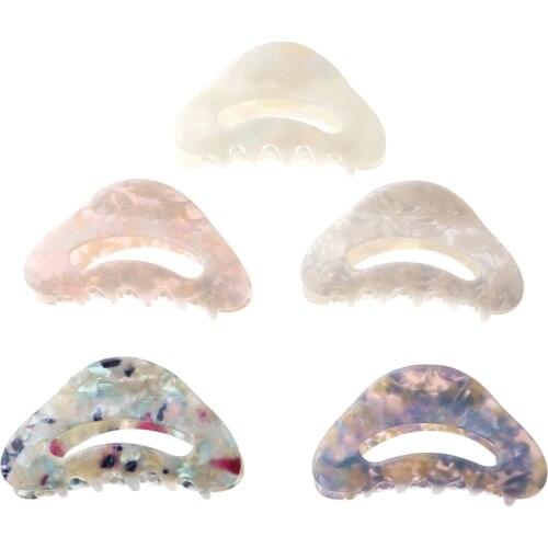 Wholesale acetate acrylic hair claws clips accessories for women girls