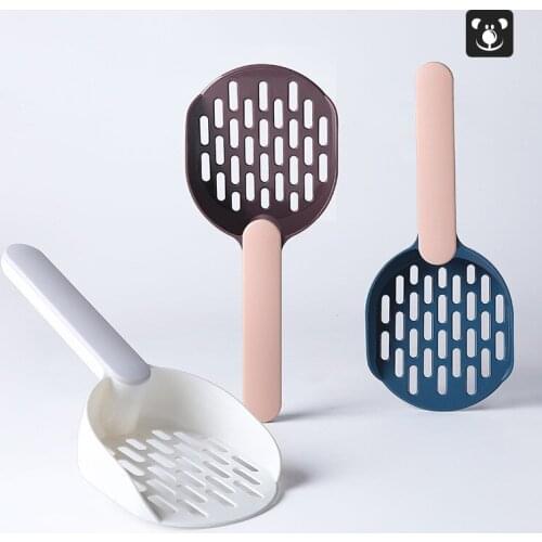 Practical Pet Cat Litter Puppy Dog Shovel Instant Filter Cat Litter Cat Feces Cleaning Tool Two-color Litter Shovel Pet Supplies