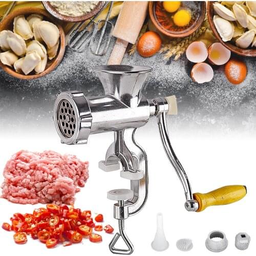 Manual Meat Grinder Sausage Noodle Handheld Making Gadgets Mincer Pasta Maker Gadgets Hand Meat Grinding Machine Kitchen Tool